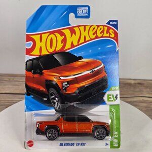 Hot Wheels Silverado EV RST 1:64 Scale Die-Cast Model Car Limited Edition